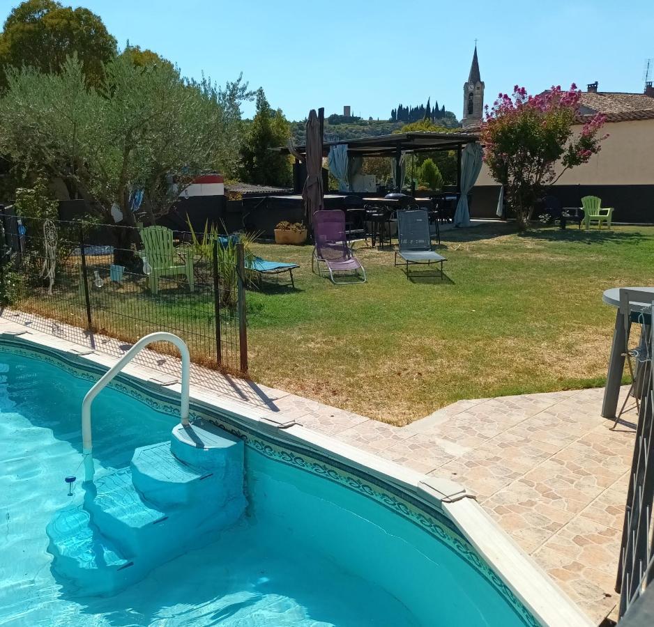 Chambres D'Hotes & Jacuzzi - A L'Ombre Des Amandiers Saint-Martin-dʼArdèche 外观 照片